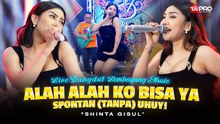 Download lagu ALAH ALAH KO BISA YA - SPONTAN (Tanpa) UHUY - SHINTA GISUL - LIVE DANGDUT LEMBAYUNG MUSIC mp3