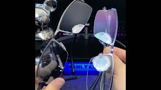 Download lagu Titanium Multi-focus Reading Glasses Photochromic Progressive Double Light Anti-Blue Light mp3