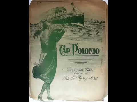 CAP POLONIO - TANGO - ADOLFO ROSQUELLAS & JUAN ANDRES CARUSO - 1922