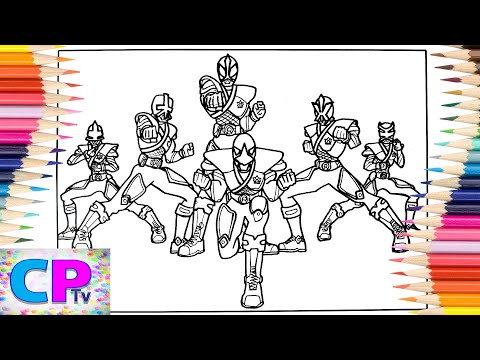 Power Rangers Super Samurai Coloring Pages/Power Rangers Coloring/Spektrem - Shine [NCS Release]