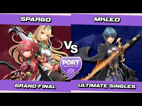 Port 6 GRAND FINAL - Sparg0 (Pyra & Mythra) Vs. MkLeo (Byleth) SSBU Ultimate Tournament