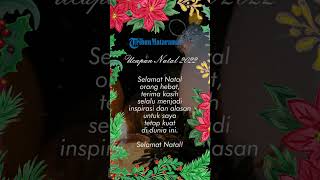 Ucapan Natal untuk Orangtua Sangat Menyentuh dalam Bahasa Indonesia