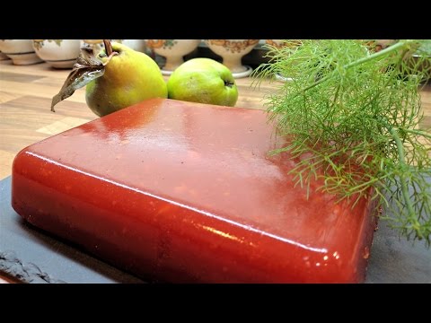 Traditional Quince Paste - Homemade and very easy