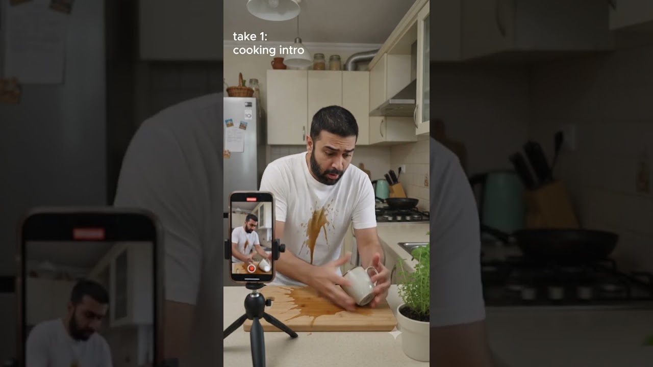 Tried to Film One Calm Cooking Intro and a Single Sneeze Destroyed Everything 🤧