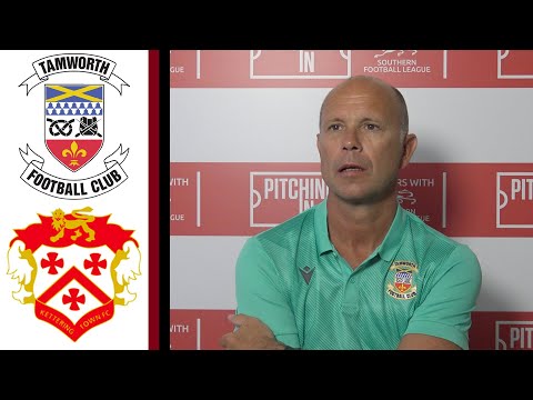 Tamworth FC Vs. Kettering Town Post Match Interview