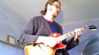 Jimi Hendrix Red House blues cover with a Gibson Les Paul