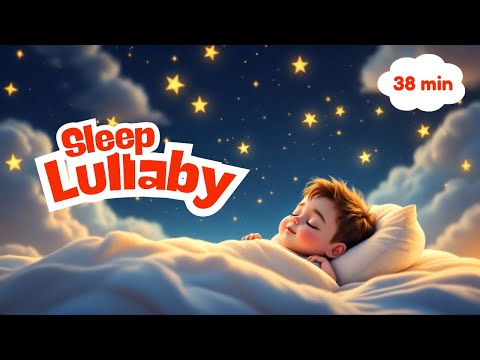 🌟 Dreamy Starlight Lullaby for Babies | Peaceful Sleep Music by Baby Team 💫💤