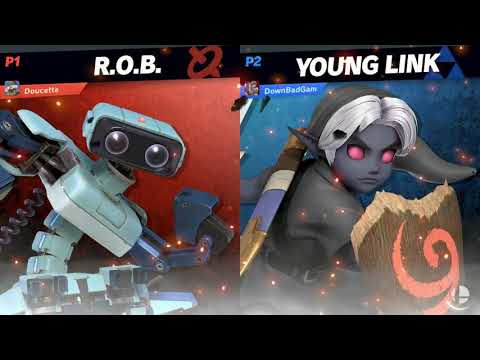 Juice Box #29 Doucette (ROB) vs Mossy (Young Link) Winners rnd 2 - Smash Ultimate SSBU
