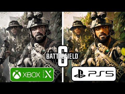 Battlefield 6 PS5 vs Xbox Series X Graphics Comparison