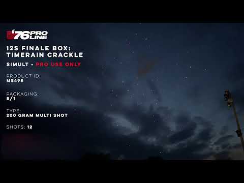 MS495 12s Finale Box Timerain Crackle