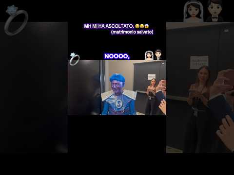 👰🏻‍♀️🤵🏻💍 HO SALVATO IL MATRIMONIO DEI ME CONTRO TE DAL SIGNOR S! LO HO SPAVENTATO?! 😂😂❤️