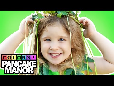 Green Song | Colors for Kids | Pancake Manor