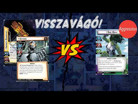 She-Hulk vs Infinity Ultron | Marvel Champions Egyszemélyes Játék #4 [HUN] - Kockastop