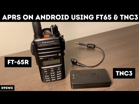 Use APRS on Android with a Yaesu FT65 and Mobilinkd TNC3