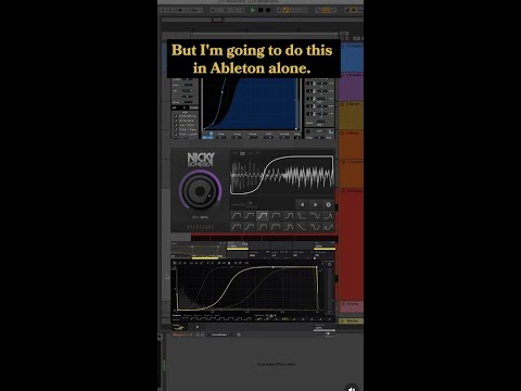 Recreating Shaperbox and LFO Tool in Ableton #shorts