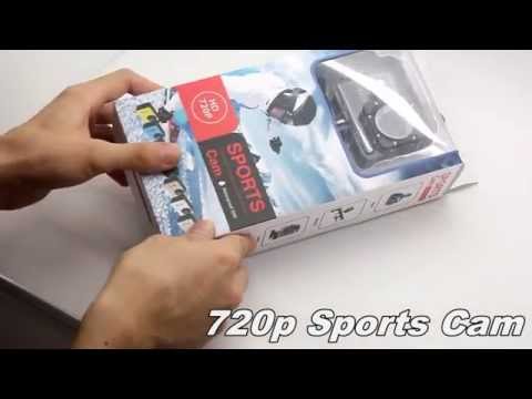 Waterproof Camera Review Under $50- HD 720P Waterproof 30M SJ4000 Sports Camera