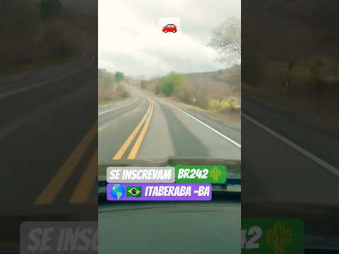 🌎🇧🇷🌵 Itaberaba Bahia, BR 242 🚗 #itaberaba #br242 #bahia