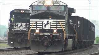 preview picture of video 'Norfolk Southern at Elkhart'