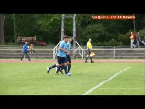 B1 Junioren Bayernliga 2010/11 -  SG Quelle Fürth gegen den FC Bayern München II