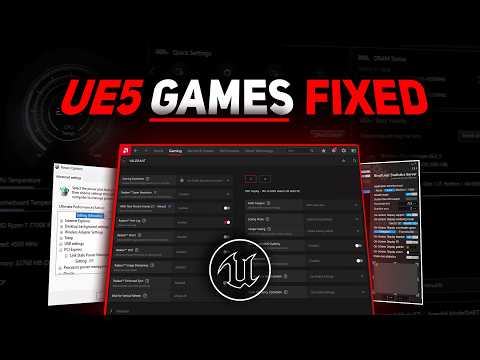Best AMD Adrenalin Settings to Fix UE5 Games Stutters