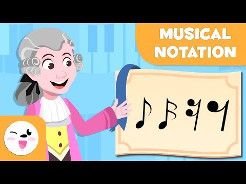 Musical Notation - The quarter, the eighth and the sixteenth note - Music for Kids