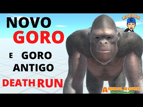 Goro Novo e Goro Antigo Death Run   Animal Revolt Battle Simulator