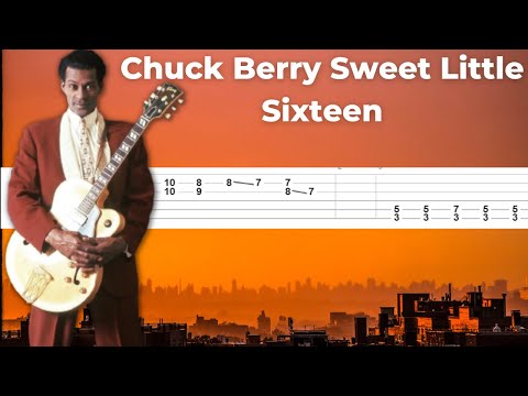 #chuckberry -Sweet Little Sixteen Guitar