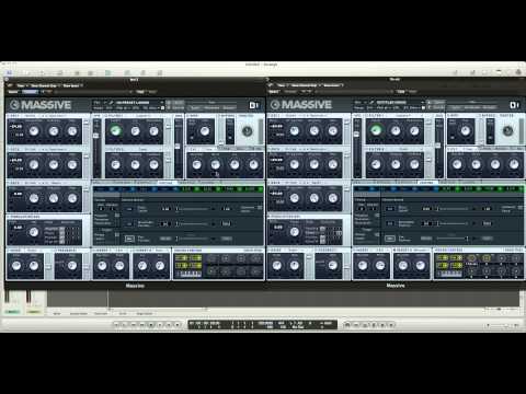 How to make a 'Kill the noise' growling bassline in Massive