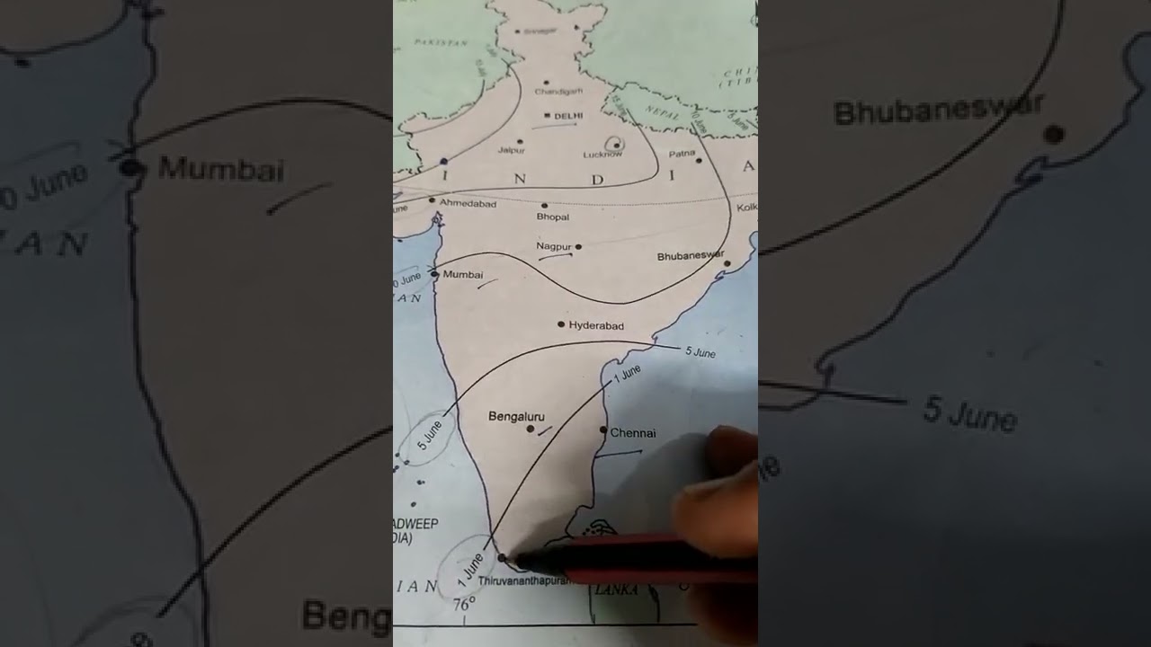 advancing monsoon class 9th chapter climate