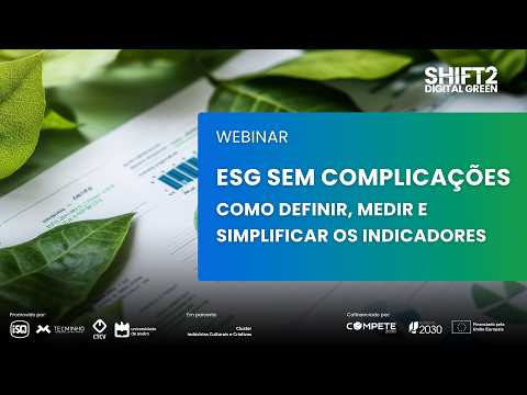 Webinar ESG da TecMinho com Filipe Portela