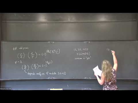 A Glimpse into the Langlands Program - Ana Caraiani