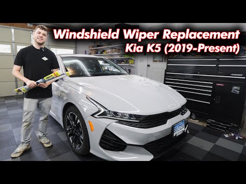 Kia K5 Windshield Wiper Replacement Guide [2019 - Present]