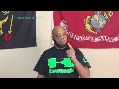 THE QUILTING MARINE - Come Join us for a LIVE on 8/16/2020 - 4 PM