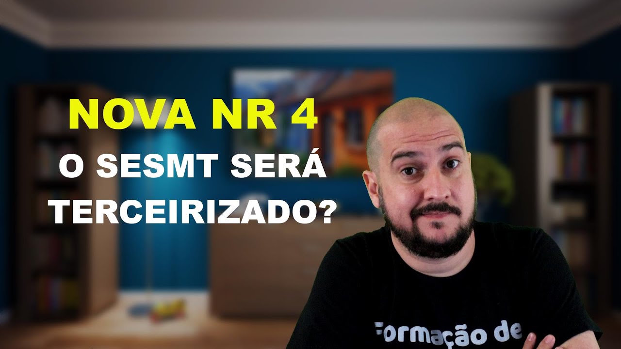 Nova NR 4: Terceirização do SESMT? Ergonomista Incluído?