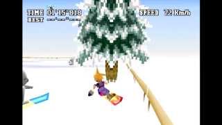 Let's Play Final Fantasy VII Bonus Part 2 - Awful Snowboarding