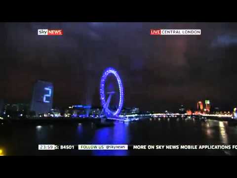 London Fireworks 2012 New Years Eve Full Version HD