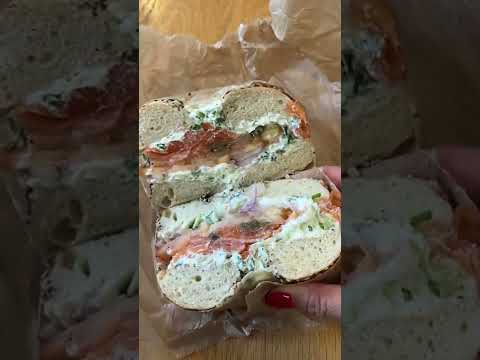 Meu primeiro Lox Bagel