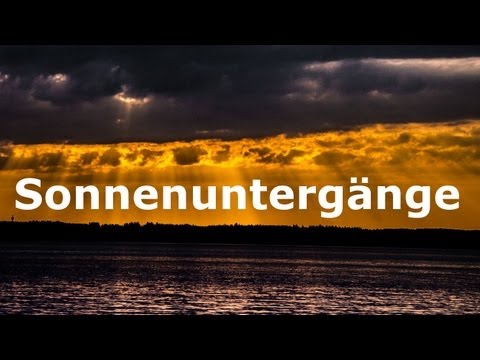 Schöne Sonnenuntergänge Fotografieren! [Tutorial]