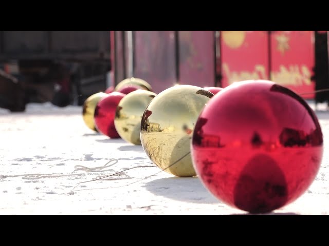 Ангарск во всю готовится к Новому году