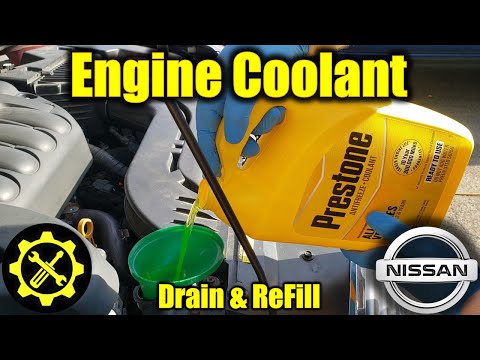 2007-18 Nissan Altima & 2009-22 Maxima: Coolant Drain & Refill - Quick Guide!