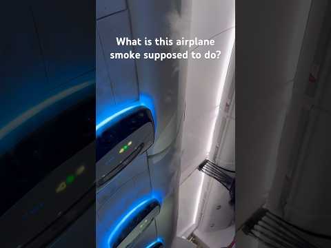 I always see this on certain flights and I’m not entirely sure what it does. #travel #plane #tips