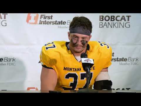 SEMO Post Game - Montana State DE Bryce Sterk