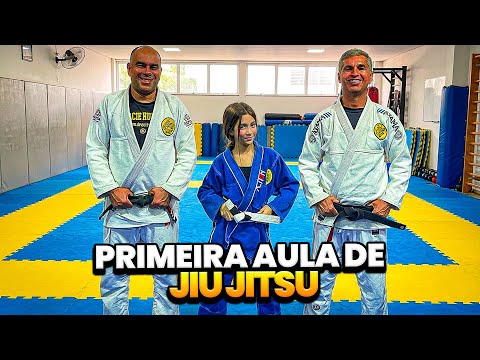 SOPHIA IN HER FIRST JIU-JITSU CLASS •Come with Sophia•