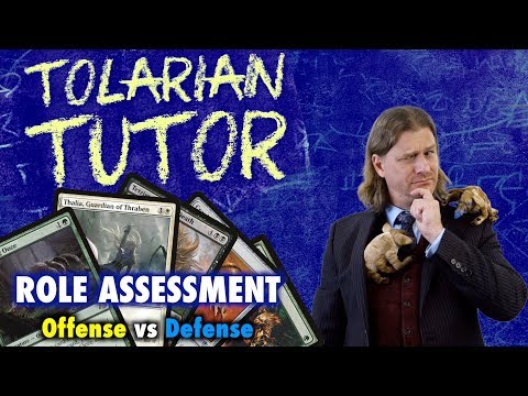 Tolarian Tutor: Role Assessment - Are you offense or defense in your games of Magic: The Gathering? Video