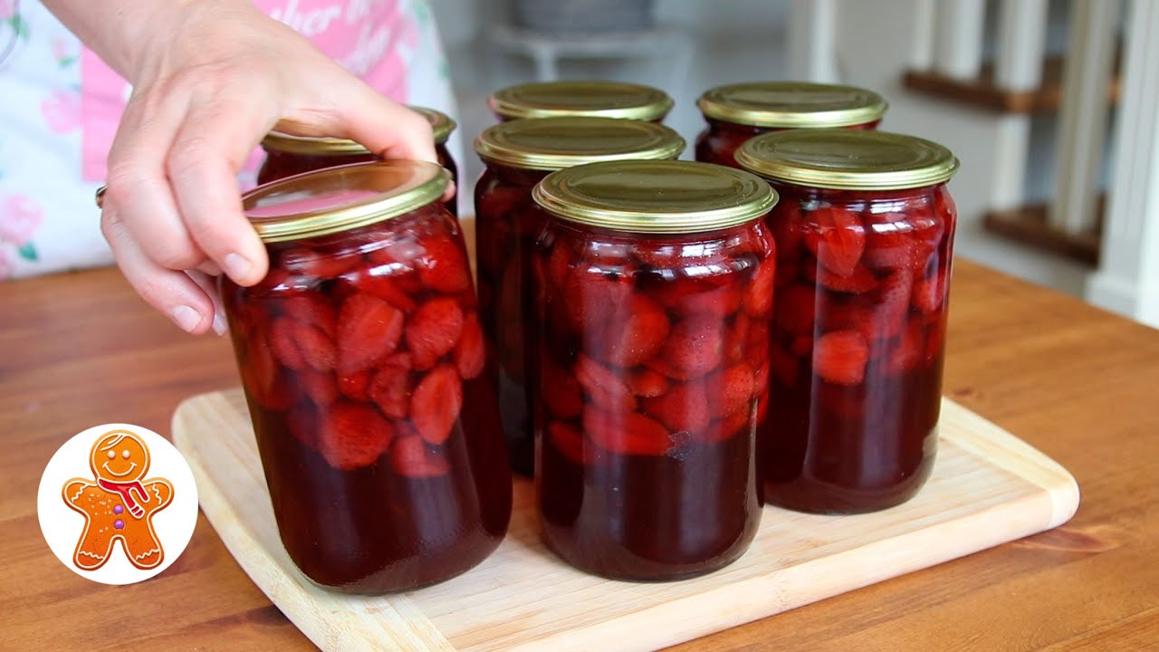Клубничное Варенье Пятиминутка Делюсь своими секретами приготовления