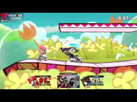 Ultimate Cyber Smash Saturday #02 (Winners Finals) MastaMario vs. KiraFlax
