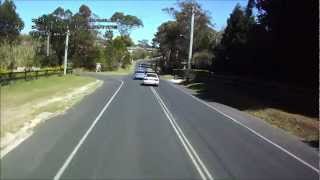 preview picture of video 'ADP-92Y overtaking on double centre lines Cattai Ridge Road Glenorie.'