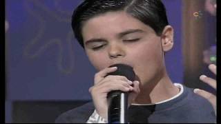 Abraham Mateo (10 años)  canta  Y SI FUERA ELLA  de  Alejandro Sanz