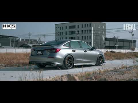 HKS LEGAL HONDA CIVIC FE DUAL CARBON TAIL
