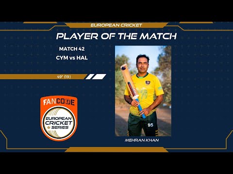 POTM: M Khan - CYM vs HAL | Highlights | FanCode ECS Cyprus Day 11 | Cyprus 2021